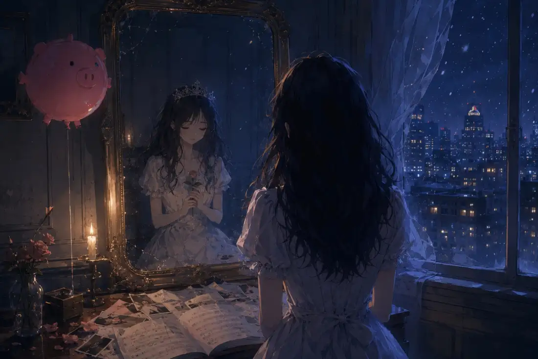 Snow White mirror scene